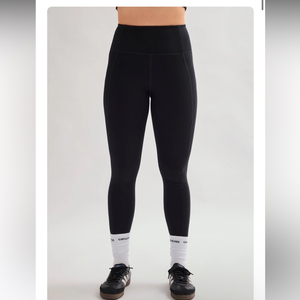 TWO girlfriend collective compressive black leggings